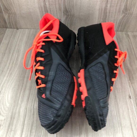 Adidas Indoor Turf Soccer Shoes Mens 12 Freefootball X-ite Black Lace Up Cleats main image 7